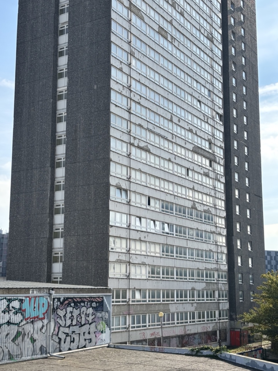 Tower block in Stratford, London